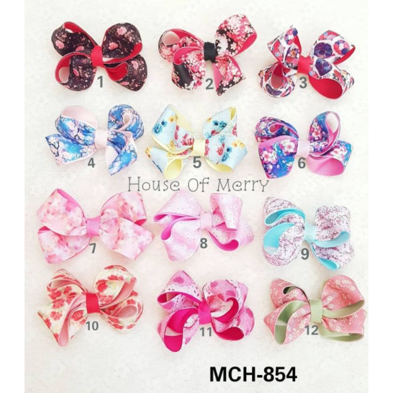 MCH-854 MOTIF TWIST RIBBON (ไม่รวมคลิป)