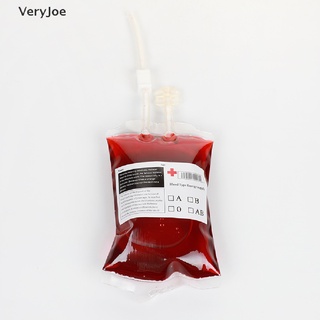 [VeryJoe] ถุงเครื่องดื่ม PVC แบบใส เกรดอาหาร ขนาด 350 มล. สําหรับตกแต่งถุงเลือดแวมไพร์ [TH]