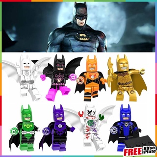 ของเล่นตัวต่อฟิกเกอร์ Batman Minifigures DC Super Hero The Dark Knight Joker ขนาดเล็ก