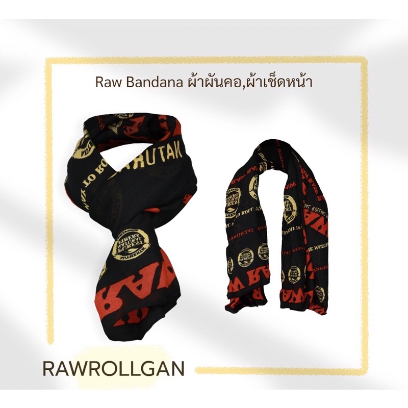 Raw Bandana ผ้าพันคอ,ผ้าเช็ดหน้า