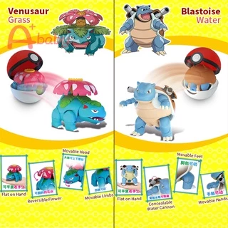 Pokemon โปเกมอน ปิกาจู Action Figures Pikachu/Charizard/Mewtwo/Eevee
