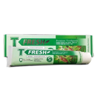 โปรโมชั่น : ยาสีฟัน T Fresh ที-เฟรซ พีจีพี PGP Gold Star  1 หลอด 