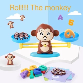 ของเล่นเสริมพัฒนาการ เกมคณิตศาสตร์นับตัวเลขบวก แสนสนุกไปกลับลิง เพื่อเรียนรู้ ของเด็กเล็ก