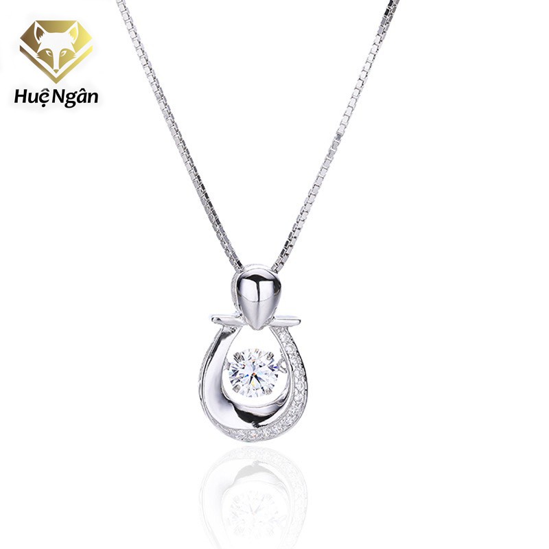 925 Hue Ngan สร้อยคอเงินอิตาลี - หยดน้ํา PP1775