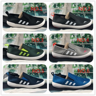 ✽✱♠Adidas B Slip-On DLX Climacool รองเท้าลุยน้ำ Trekking Breathable Quick-Dry Fishing Sneaker Terrex Slip On รองเท้าสำหร