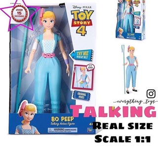 🇺🇸ลิขสิทธ์แท้จากอเมริกา🇺🇸 Toy Story -​ TALKING BO PEEP Size1:1 / Thinkway Toys