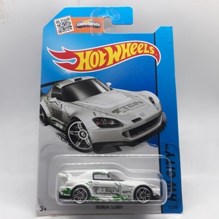 รถเหล็ก Hotwheels HONDA S2000 T TEIN สีขาว (ib22)