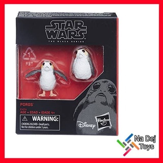 Star Wars :  The last jedi Black Series Porgs figure สตาร์วอร์ส แบล็คซีรีส์ พอร์ก ฟิกเกอร์