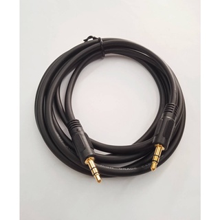 สายเสียง JEACK 3.5mm 99.99High crade Audioสายสัญญานเสียงอย่างดี 1.5เมตร สายลำโพง สายต่อเครื่องเสียง ผู้ๆ