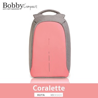 XD Design กระเป๋าเป้นิรภัยแล็ปท็อป Bobby compact (Coralette Pink)