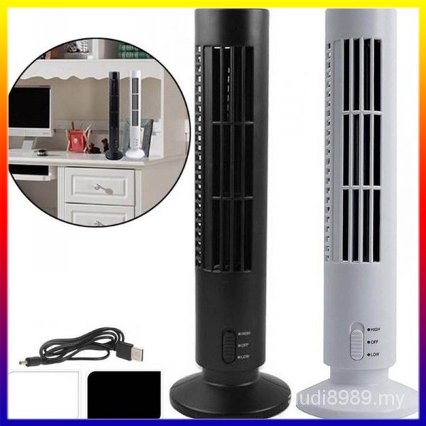 เครื ่ องฟอกอากาศ Cooling Mini Air Conditioner Small Bladeles Desktop Fan Streamlined Tower Usb Electric Fan Air Cooler