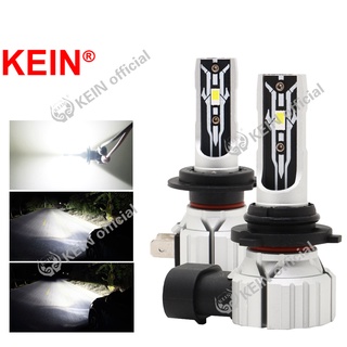 Kein หลอดไฟหน้าไฟตัดหมอก H4 Led H1 H11 Led H7 H8 H9 H11 9006 Led Hb3 Hb4 สีขาวสําหรับรถยนต์