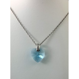 Crystal Heart Swarovski pendant necklace