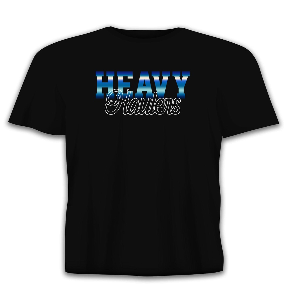 Tshirt ตลก Heavy Hauler Trucking Trucker รถบรรทุก Hgv Lorry Driver Turbo V8 Streetwear Mans