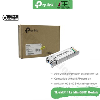 TP-LINK Mini GBIC Module รุ่นTL-SM311LS(รับประกันLifetime)