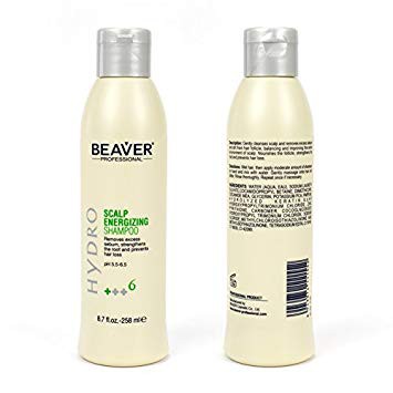 Beaver HS Scalp Energizing Shampoo 258 ml. แชมพูสูตรลดการหลุดร่วงของเส้นผม