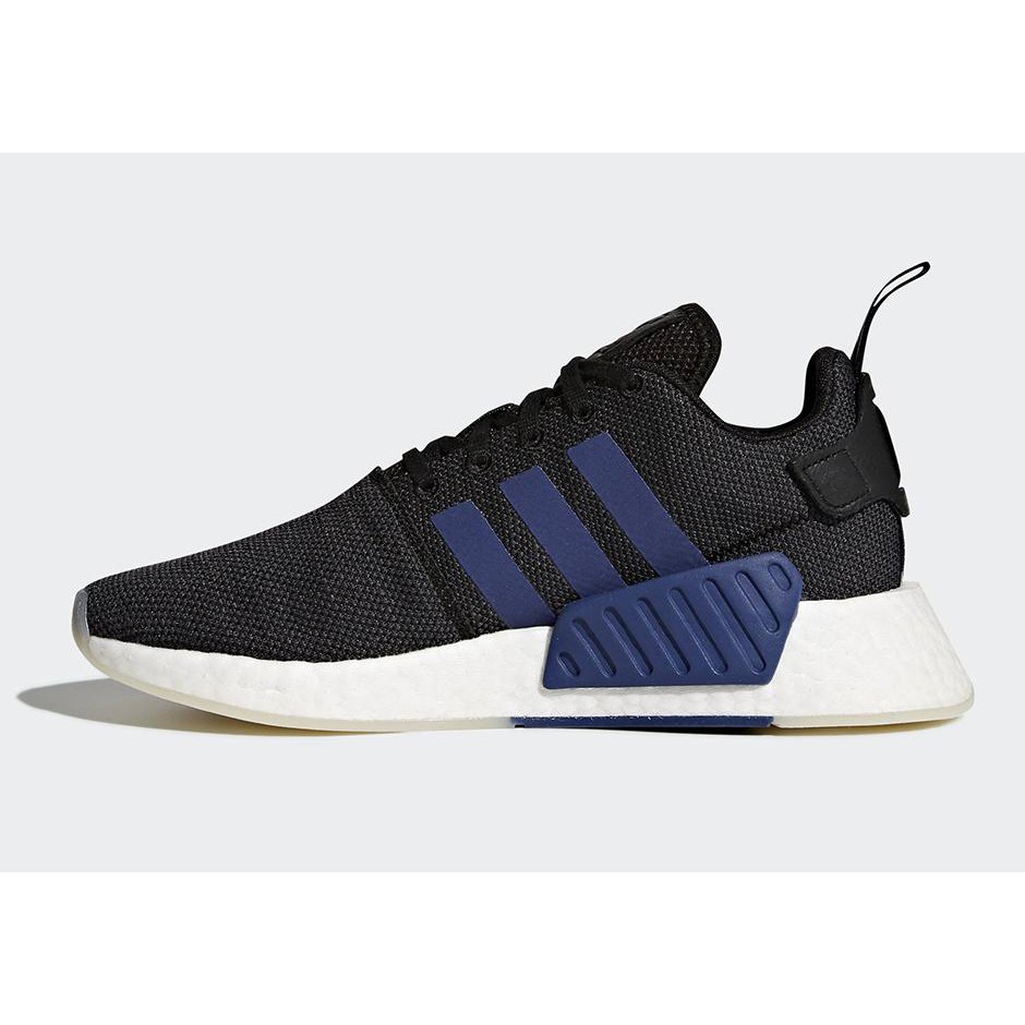 ไม่แท้ คืนเงิน Adidas NMD R2 สี Core Black / Noble Indigo / Running White US 7 (WOMAN) ของแท้ พร้อมส่ง