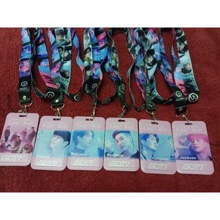 ที่ใส่บัตรของ GOT7 พร้อมสายคล้องคอราคาต่อชิ้นสวยงามกันน้ำ