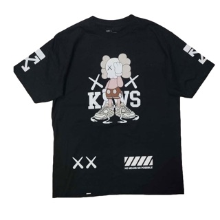 เสื้อสตรีท Off White KAWS T shirt เสื้อยืดสตรีท KAWS Off White