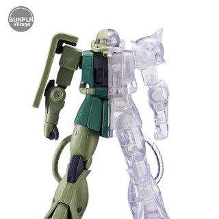 Banpresto Mobile Suit Gundam Internal Structure MS-06F Zaku II (Ver.A) [Half Clear] 4983164166095 (โมเดลตั้งโชว์)