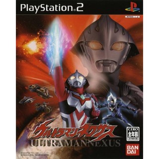 Ultraman Nexus PS2 แผ่นเกมps2 แผ่นไรท์ เกมเพทู อุลตร้าแมน ultraman ps2 play2