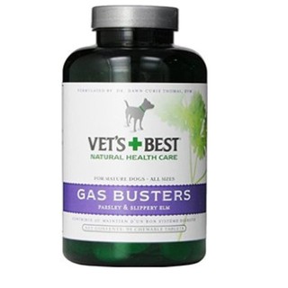 Vet best Gas Busters อาหารเสริมสุนัข บำรุงกระเพาะอาหาร ลำไส้ มี Probiotics + เอมไซม์ธรรมชาติ