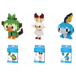 ของแท้จากญี่ปุ่น🧡 Kawada NBPM 059/ 060/ 061 Nanoblock Pokemon ตัวต่อนาโนบล็อคโปเกม่อน