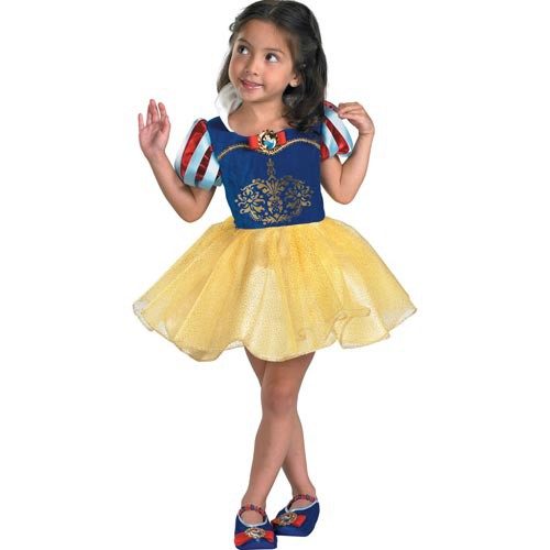ชุดแฟนซีเด็กหญิง Disney Snow White Ballerina Costume for Toddlers ไซส์ L(3-5 ปี) จากอเมริกา
