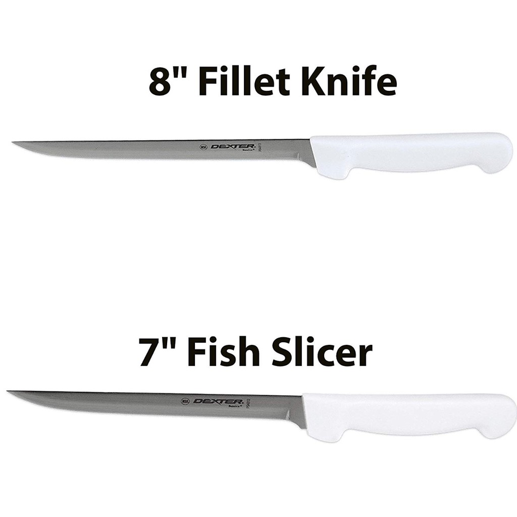Dexter-Russell Narrow Fillet Knife Flexible Boning Knife Fish Fillet มีดชำแหละแล่ปลา USA Imported Fo