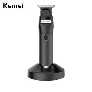 Kemei 10 W เครื่องตัดผมแบบไร้สายสําหรับผู้ชาย