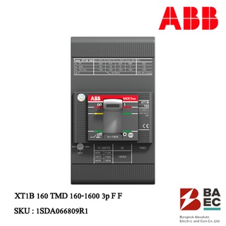 ABB เบรกเกอร์ XT1B 160 TMD 160-1600 3p F F