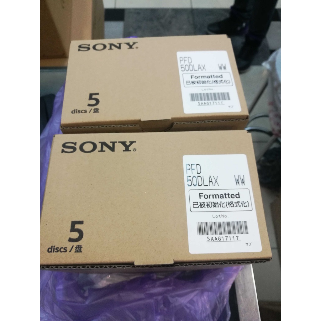 SONY Sony XDCAM Blu-ray Disc 50G แบบเขียนซ้ำได้ PFD50DLA Professional Disc HD