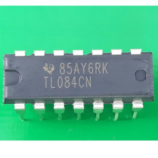 TL084CN สำหรับบอร์ด IGBT  JFET Input Quad Opampอินเวอร์เตอร์เครื่องเชื่อมชิ้นส่วนซ่อม DIP-14- TI