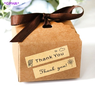 Gpha&gt; สติกเกอร์ฉลาก ลาย Thank You แฮนด์เมด สําหรับติดซองจดหมาย 120 ชิ้น