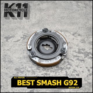 (G92) ผ้าคลัทช์ BEST SMASH G92 คลัท3ก้อน คลัชก้อน คลัขแรงเหวี่ยง  คลัช