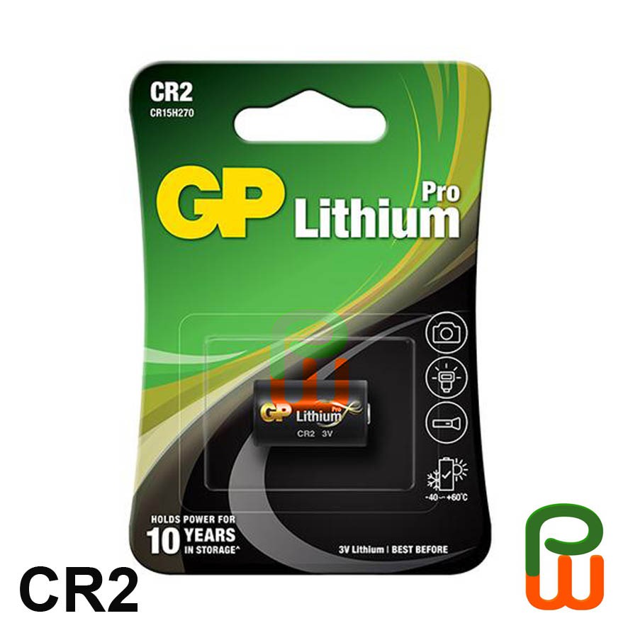 ถ่าน CR2, GP Lithium Pro Battery CR2, 3V