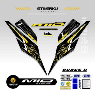 สติกเกอร์พรีเมี่ยม สําหรับ Yamaha MIO I 125 STOCK DECAL EX Edition 2 2015 2016 2017 2018 2019 2020 STRIPING MIO M3 Z 125