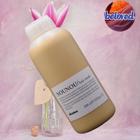 Davines Nounou Hair Mask 1000 ml​ ทรีทเม้นท์สำหรับผมเสีย และเคมีซ้ำซ้อน