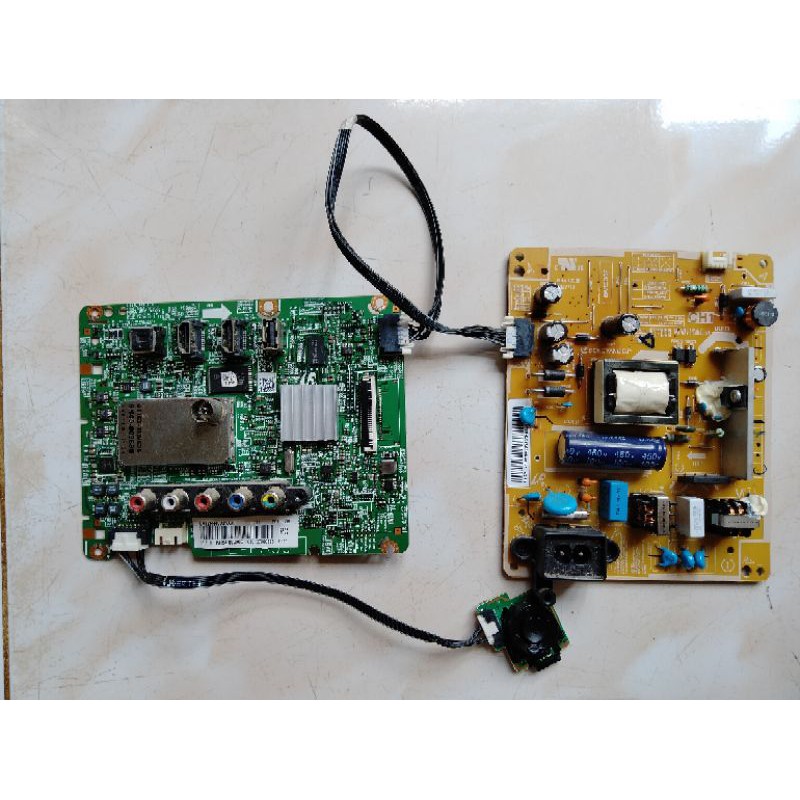 แผงถอด Power supply : BN44-00767A และ Main board : BN41-02320B ยี่ห้อ Samsung LED 32 นิ้ว