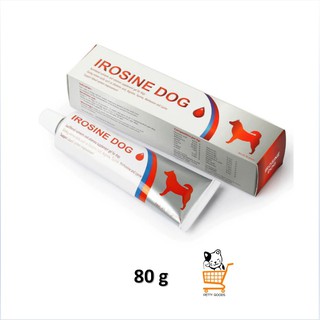 Irosine For Dog 80 g ไอโรซีน สุนัข เจลบำรุงเลือดสำหรับสุนัข (1 หลอด)