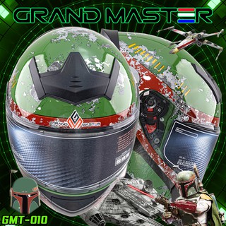 หมวกกันน็อค GRAND MASTER SERIES : GMT-010 LIMITED EDITION มาตราฐาน DOT ขนาด SIZE (L / XL / 2XL)