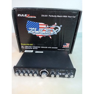 ปรีแอมป์รถยนต์ 7แบนด์ ปรีแอมป์ ZULEX  EQ-307 ปรีแอมป์ติดรถยนต์ เครื่องเสียงรถยนต์ ปรีปรับเสียง แยกซับอิสระ