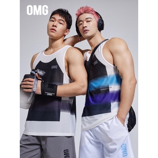 OMG Sportwear | I-Shaped Quick-Drying Sleeveless t-shirt เสื้อกล้ามวิ่ง เสื้อกล้ามฟิตเนส เสื้อกล้ามออกกำลังกาย