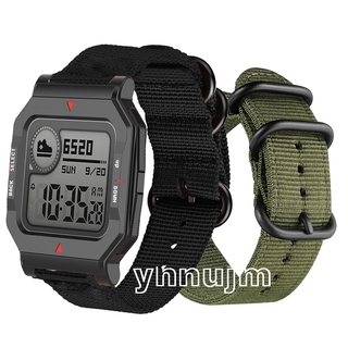 สายนาฬิกาข้อมือไนล่อนสําหรับ Huami Amazfit Neo สาย Amazfit Neo STRAP NYLON  สายนาฬิกาข้อมือซิลิโคน for AmazfitNeo smartwatch อุปกรณ์เสริมสมาร์ทวอทช์  xiaomi Amazfit Neo smart watch สาย  xiaomi neo smartwatch สายนาฬิกา