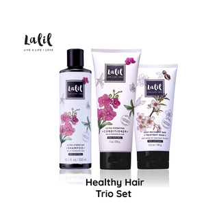 LALIL Healthy Hair Trio Set (Ultra Shampoo &amp; Ultra Conditioner &amp; Treatment Mask)