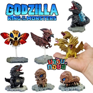 ฟิกเกอร์ โมเดล ก็อตซิลล่า สัตว์ประหลาด figure model  Godzilla SD king of monster 7 แบบ