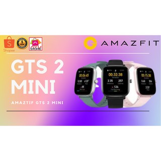 AMAZFIT GTS 2 Mini Smartwatch มี GPS ประกัน 1 ปี รองรับภาษาไทย  วัดการเต้นหัวใจ (สมาร์ทวอทช์ นาฬิกาอัจฉริยะ)