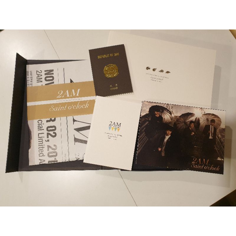 2AM 1st Special Limited Edition Boxset "Saint O'clock"