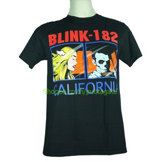 เสื้อวง Blink-182 เสื้อไซส์ยุโรป บลิงก์-182 PTA1571 เสื้อยืดแฟชั่นวงดนตรี