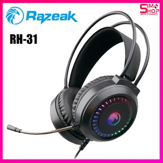 RAZEAK RH-31 หูฟังระบบเสียง7.1เสียงคมชัดทุกทิศทาง 😎👍